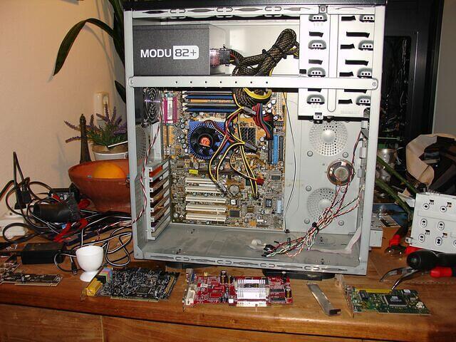 Stealth 2001 Undergoing Disassembly