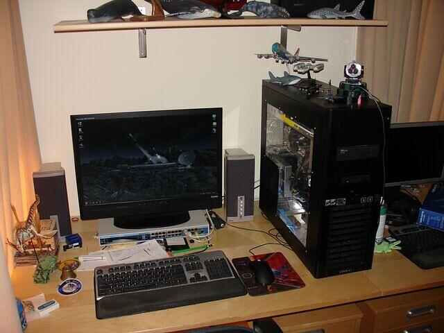 Blue Leader SMP 2009 with 2-Way SLI EVGA GTX 580 SCE's