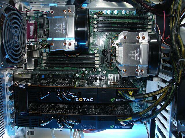 Blue Leader SMP 2009 with the GTX 480's 2-Way SLI