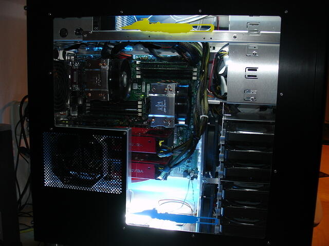 Blue Leader's light effects