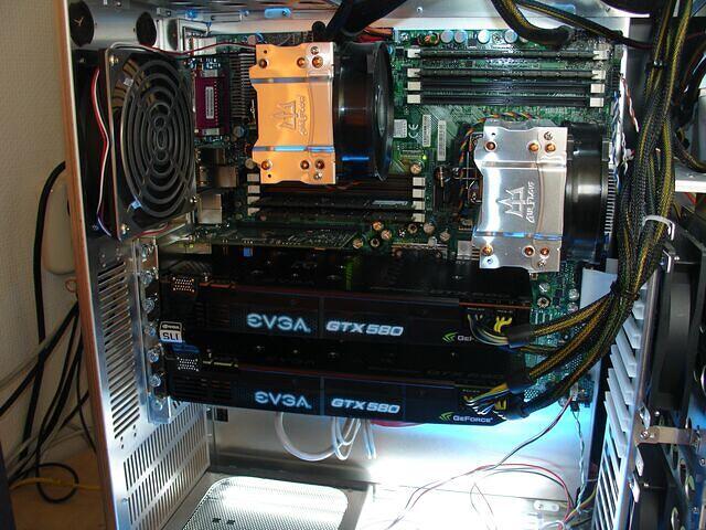 EVGA GTX 580 SCE EUR & USA SLI + Backplates in Blue-Leader SMP 2009