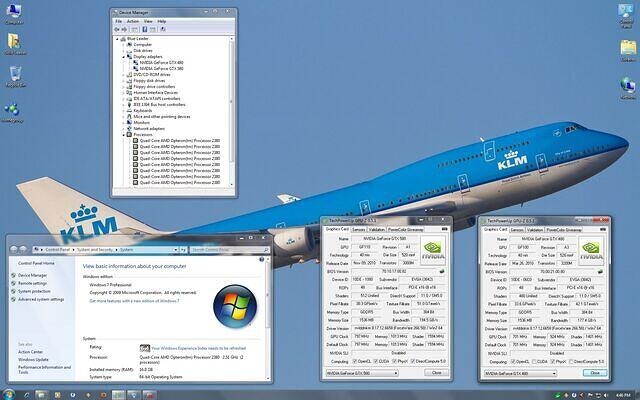 GTX 580 SCE & 480 installed