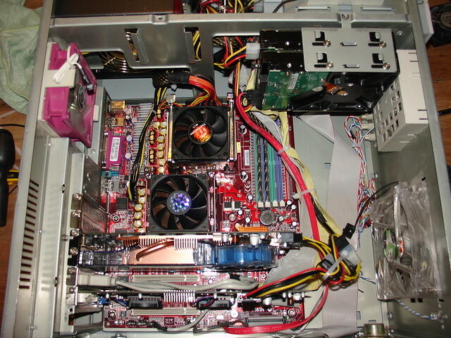 First Dual OMP 850 CG test run