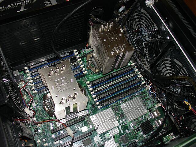 Noctua Heatsinks secured