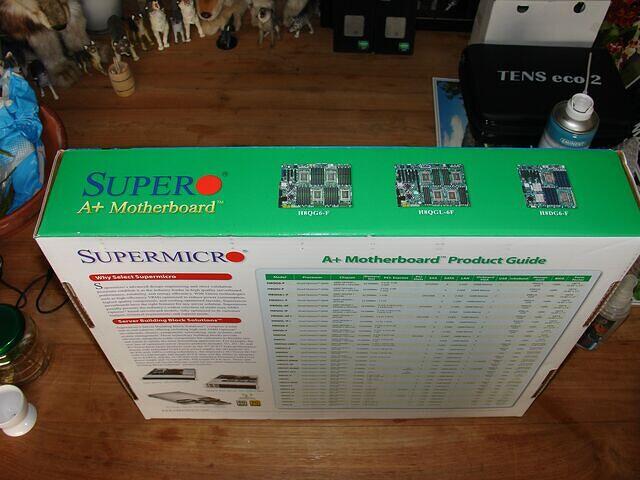 Supermicro H8DG6-F Box side top