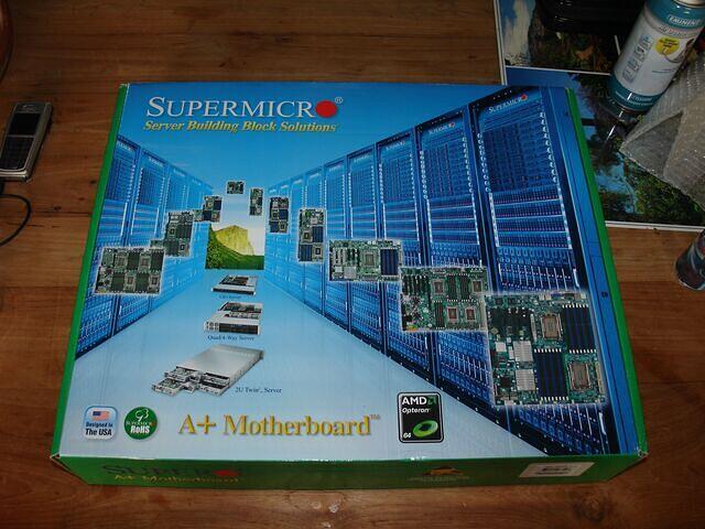 Supermicro H8DG6-F Box top