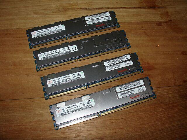 4x 8GB PC3-12800 ECC Reg HP-Hynix Server Ram top