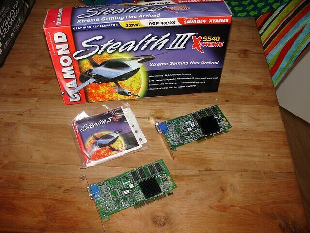 Diamond Multimedia Savage4 Xtreme AGP 32MB Rev.A 4299 USA Boxed + ES Set