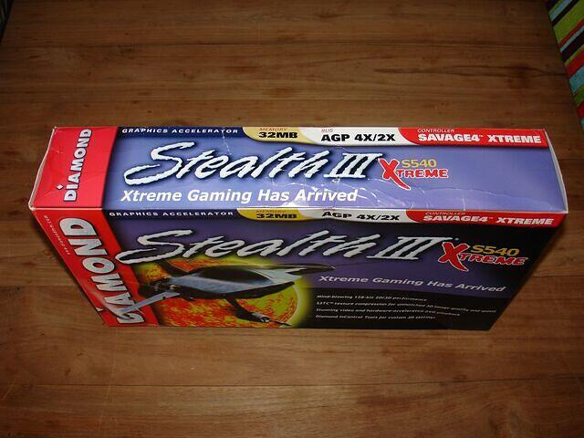 Diamond Multimedia Savage4 Xtreme USA Box top side info