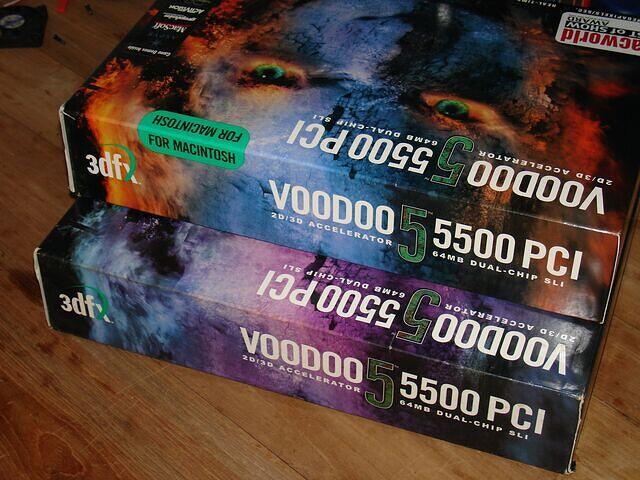 Voodoo5 5500 PCI Banners top