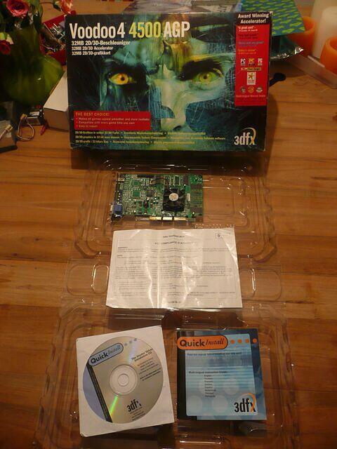 3dfx Voodoo4 4500 AGP 32MB Rev_A0 3300 Set