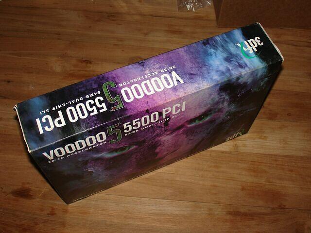 Voodoo5 5500 PCI Banner upright