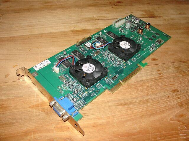 V5 5500 AGP USA top angled