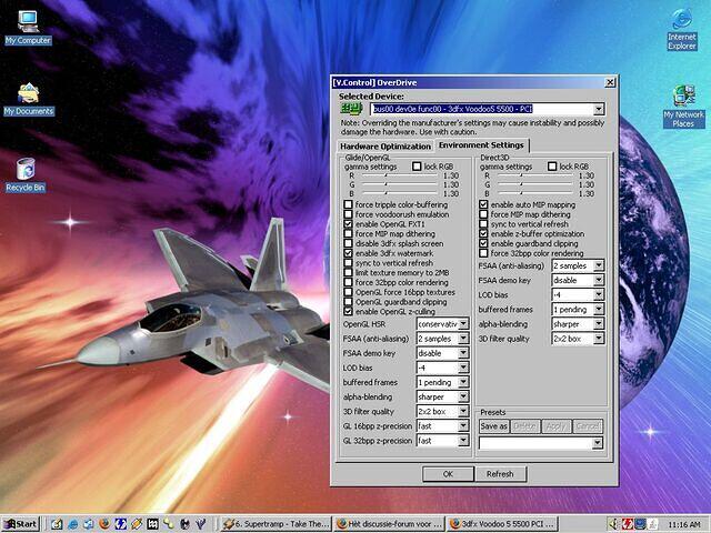 Voodoo Control Enviroment Settings