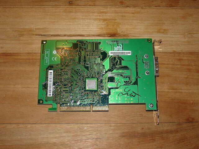3dfx Voodoo3 1000C AGP 16MB Rev.A0 3599 rear