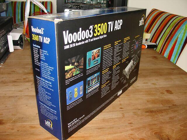 V3 3500 TV AGP Box read side