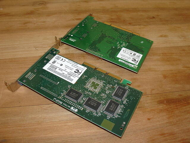 G400 MAX AGP & G450 PCI rear