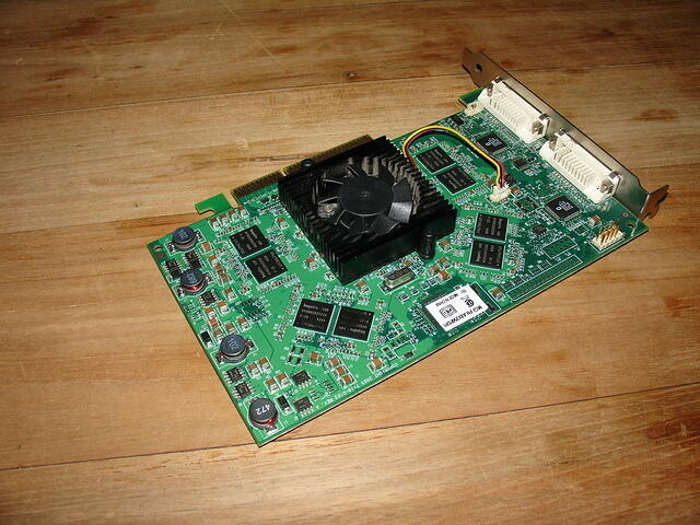 Matrox Parhelia AGP 256MB 256Bit DDR Rev.A 4004 BGA DDR ram modules