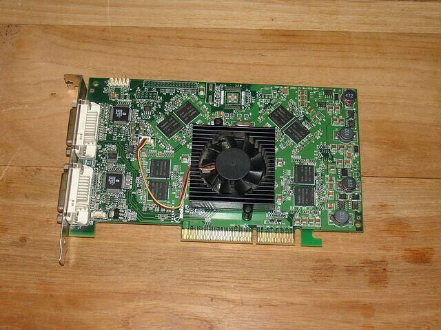 Matrox Parhelia AGP 256MB 256Bit DDR Rev.A 0105 top