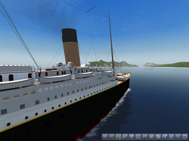 Titanic in action