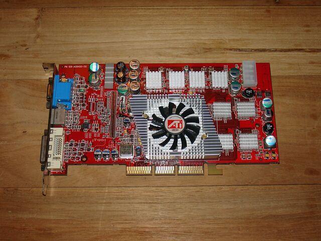 ATi Radeon 9800 Pro AGP 256MB 256Bit DDR2 Rev.A12 0316 top