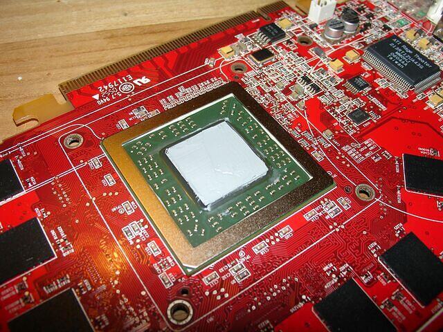 X1900 XTX  R580 VPU repasted