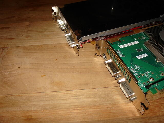 ATi HD 2900 XTX 512 ES & EVGA 7900 GX2 SCE headshot