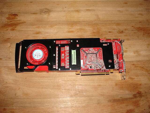 ATi Radeon HD 2900 XTX PCI-E 1024MB 512Bit GDDR4 Rev.A1 0705 rear