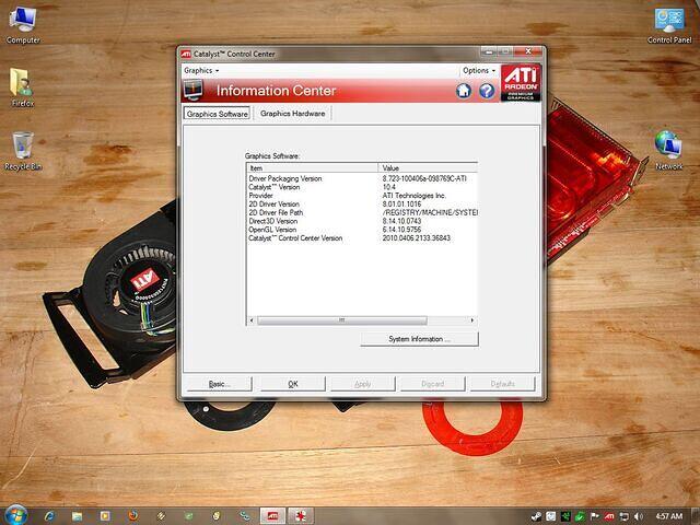 ATi cat 10.4 WHQL Software info HD 2900 XTX PCI-E 1024MB GDDR4 Rev.A13 0705 b