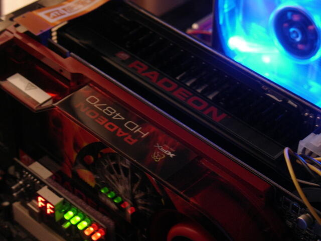 ATi Radeon logo's close up