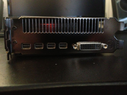 AMD Radeon HD 6990 outputs