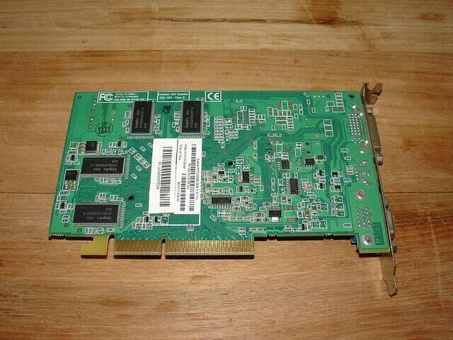 ATi Radeon 9550 AGP 128MB 128Bit DDR Rev.A 0441 rear