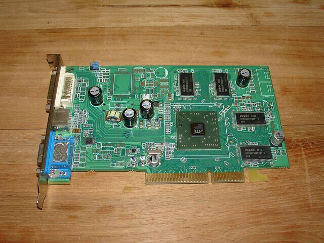 ATi Radeon 9550 AGP 128MB 128Bit DDR Rev.A 0441 top