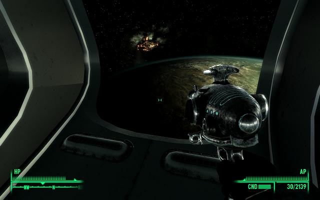 Fallout 3 Mothership Zeta Enemy Starship Explosion g
