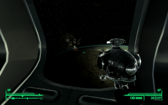 Fallout 3 Mothership Zeta Enemy Starship Explosion h