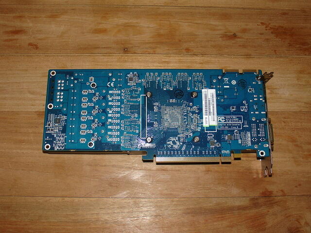 Sapphire ATi Radeon HD 5870 Vapor-X Edition PCI-E 1024MB 256Bit GDDR5 Rev.A1 0948 rear