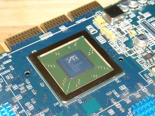 Herc 9700 Pro ES R300 VPU closeup