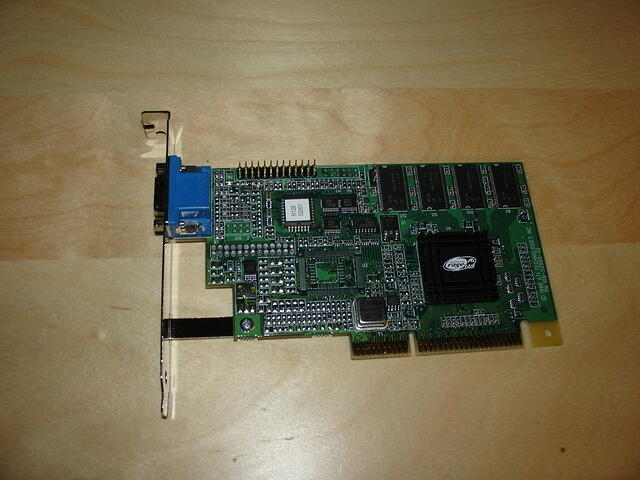 Gateway Systems ATi Rage 128  LX AGP 8MB Rev.A 9938 Top.JPG
