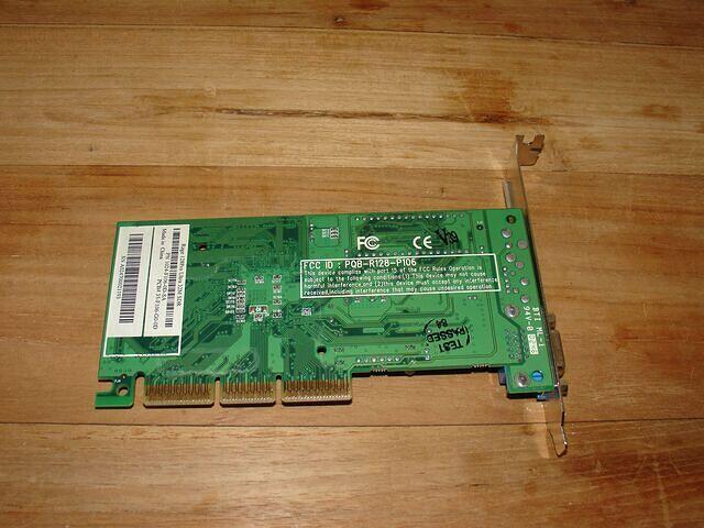 ATi Rage 128 Pro Ultra AGP 32MB 128Bit SDR Rev.A 0246 rear