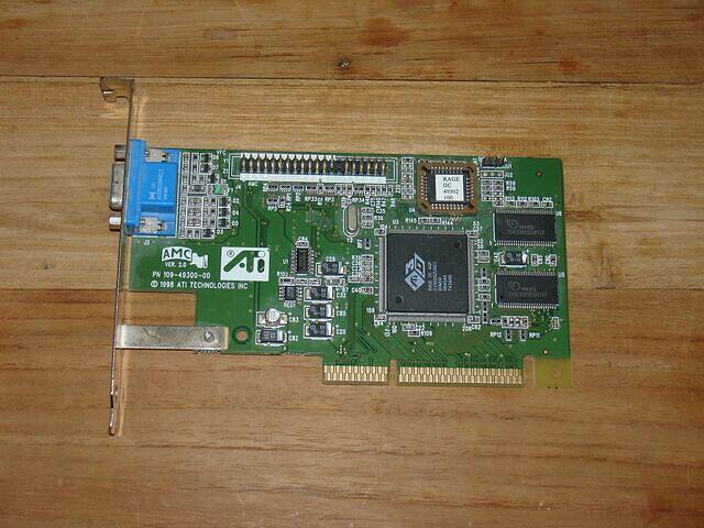 ATi Rage IIC AGP 4MB 64bit SDR Rev.A 9842 top