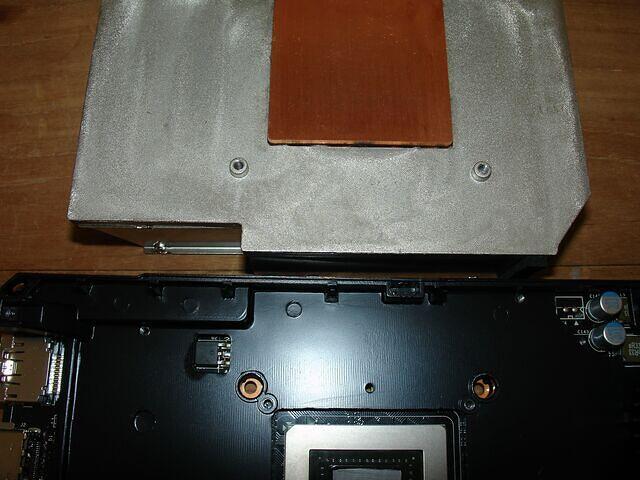 How heatsink should be alligned with L shape