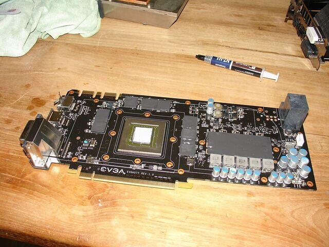 Main card's GK104 reapplied with Noctua NH-1