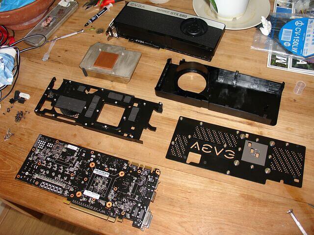 Slave card parts cleaned rear