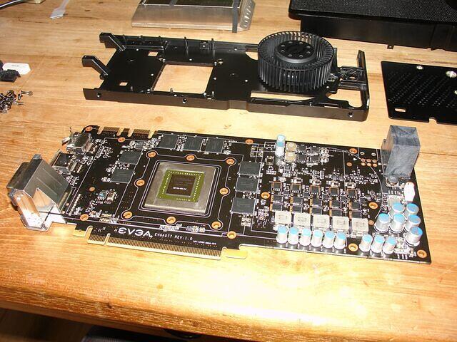 slave card's PCB cleaned top