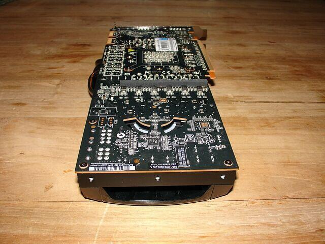 EVGA GTX 480 PCB Ventilation Holes