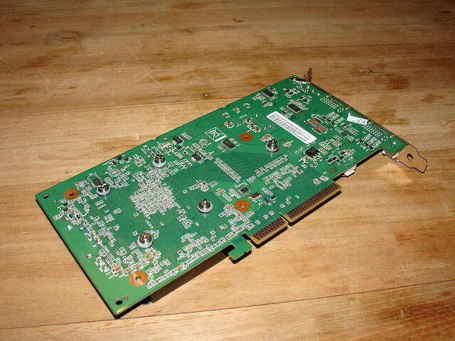 AXLE / NVIDIA 7950 AGP Eval. Board angled rear a