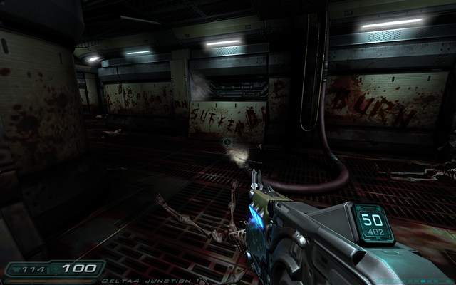 Delta Labs Level 4's Hellish Bloody Walls b