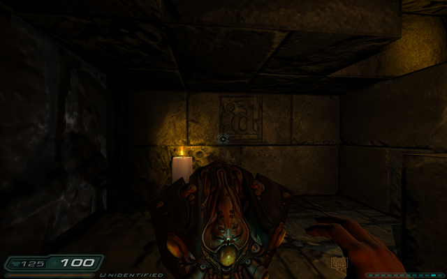 Id Software trigger to a secret room