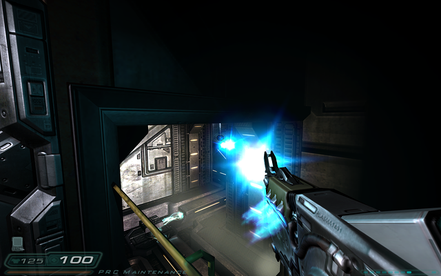 Plasma Rifle firing!!