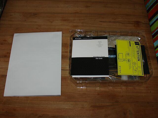 EVGA GTX 580 SCE USA contents